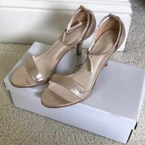 Champagne colored heels